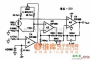 电源电路中的单电源RTD放大电路图