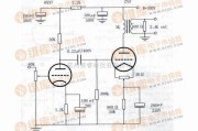 线性放大电路中的6SN7+2A3前置放大器电路图