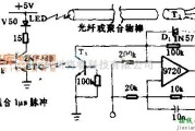 光电传输电路中的具有隔离性能的数据耦合电能电路图