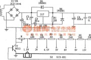 稳压电源中的LM317构成的分挡可调直流稳压电源 2