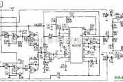 环绕声产生器中的环绕声处理器电路原理图