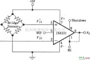 仪表放大器中的由INA331／332构成的电阻电桥传感放大器