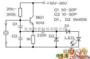 开关电路中的晶振测试电路图