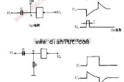 基础电路中的负脉冲输出的微分电路原理图