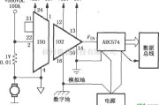 耦合隔离放大中的由ISO102构成的隔离式电动机电源电流监控电路