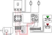 电动机自锁线路实物接线图