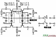 开关电路中的双刀双掷场效应管开关电路图