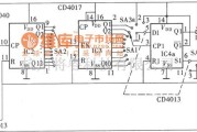 继电器控制中的多功能可调式通用时间继电器(NE555、CD4013)电路图