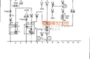 大众（上汽）中的帕萨特启动和充电系统电路图