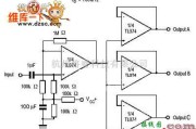 数字电路中的TL074应用电路图