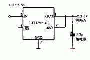 LT1129-3.3的应用电路图