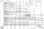 奥迪中的1997年奥迪 A4 防盗电路图