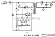 电源电路中的振荡－阻塞变换器构成的典型开关稳压电源电路