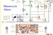 综合电路中的摩托车鸣笛电路图