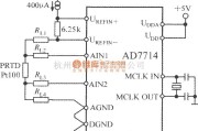 传感信号处理中的由5通道低功耗可编程传感器信号处理器AD7714与Pt100型铂热电阻(PRTD)构成的测温电路