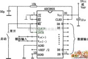 集成电路构成的信号产生中的ADC0801～0805自激式A/D转换电路图