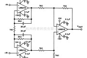 线性放大电路中的LM6218高速仪表放大器