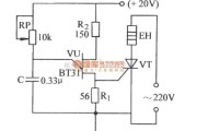 晶闸管控制中的单结晶体管直接触发晶闸管电路