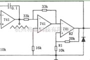 信号产生中的由741构成的低频多种波形发生器电路