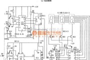 仪器仪表中的宽量程数字式电容测量仪(NE555、CD4017、MC14553B)电路图