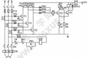 电动机缺相自动保护电路（电流型)图解