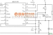 充电电路中的MIC5158做的电池充电电路图