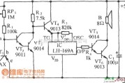 自动控制中的PC机CPU过热语言告戒器电路图