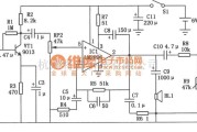 语音电路中的感应式电话机扩音器电路图