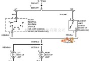 马自达中的马自达973000GT倒车灯电路图