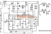 显示器电源中的IBM 8512-001型彩色显示器的电源电路图