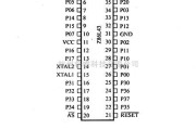数字电路中的芯片引脚及主要特性Z86L43 8位微控制器