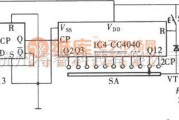 定时控制中的高精度可调式数字定时器(CD4060、CD4040、NE555)电路图