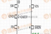 LED电路中的基于CAT37的电感升压单串LED驱动电路