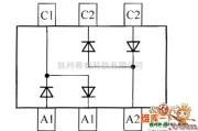 光敏二极管、三极管电路中的晶体二极管BAW567DW内部电路图