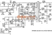 显示器电源中的ENVISION CM-335F型VGA彩色显示器的电源电路图