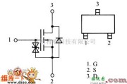 综合电路中的RSR025N03内部电路图