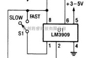 LED电路中的LED发声输出脉冲发生器