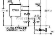 电源电路中的基于LT1111的变换器电路