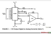 DAC0808实现LED亮度调节电路图