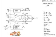 电子管功放中的uPC1321V功放的电路图