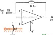 运算放大电路中的BA4558单电源通用型双运放电路图