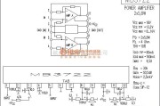 集成音频放大中的MB3722功放电路