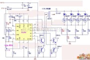 灯光控制中的用TL494制作的CCFL灯驱动电路图