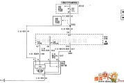 别克中的别克君威（Regal）轿车的空调系统GS3.0,GS+电路图（四）