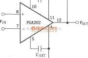 增益可调放大中的PGA202输出滤波电路