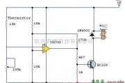 报警控制中的采用运算放大器的防冻警报电路图