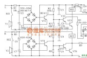 LED电路中的扬声器保护电路图