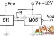 霍尔传感器中的霍尔开与MOS电路连接输出接口电路图