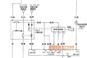 本田中的雅阁防启动控制系统电路图