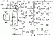 AOC CM-314型彩色显示器的电源电路图